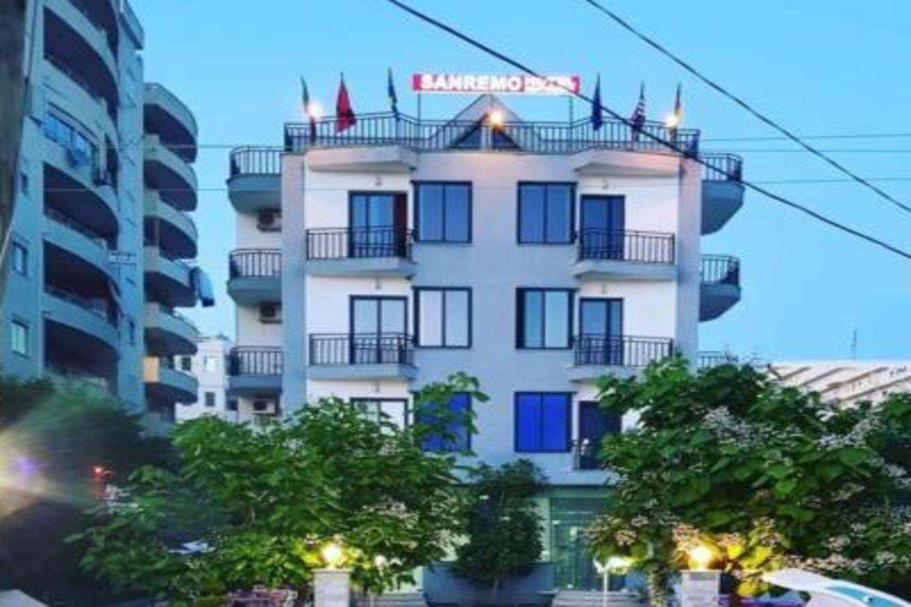 Sanremo Hotel Restorant Shkallnur Bagian luar foto