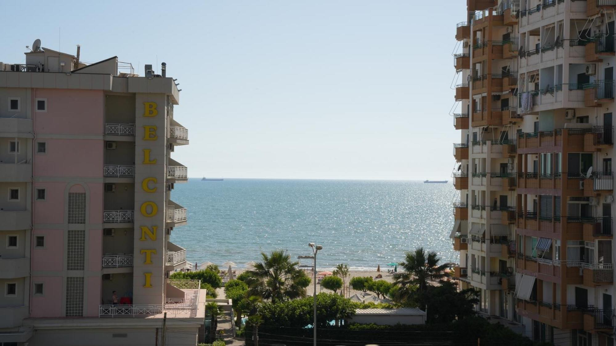 Sanremo Hotel Restorant Shkallnur Bagian luar foto